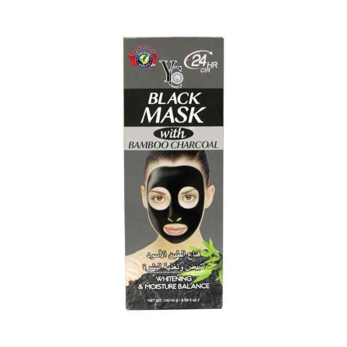 YC Black Mask With Bamboo Charcoal