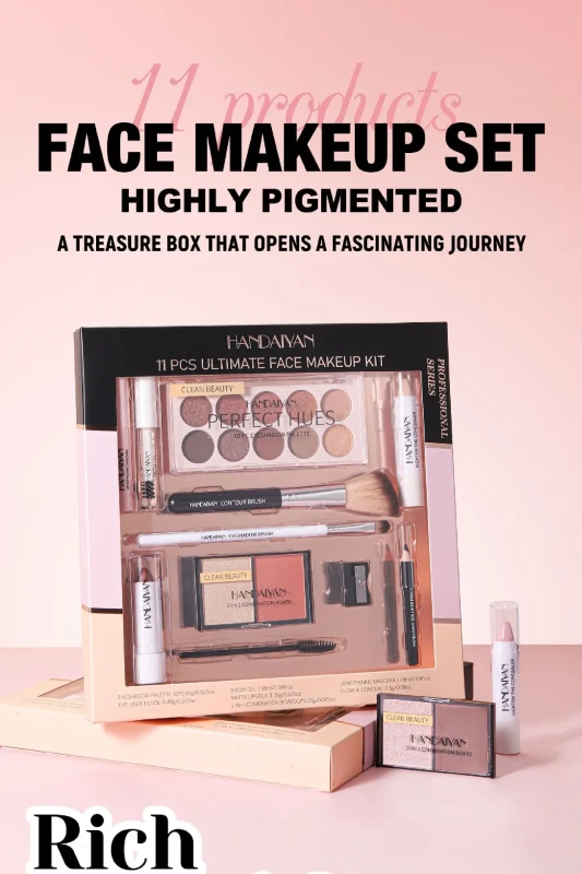 Handaiyan 11 PCS Ultimate Face Makeup Kit- Set