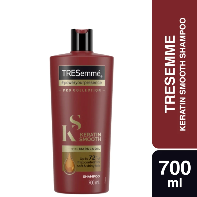 Tresemme Pro Collection Keratin Smooth Shampoo With Marula Oil - 700ml (UAE)