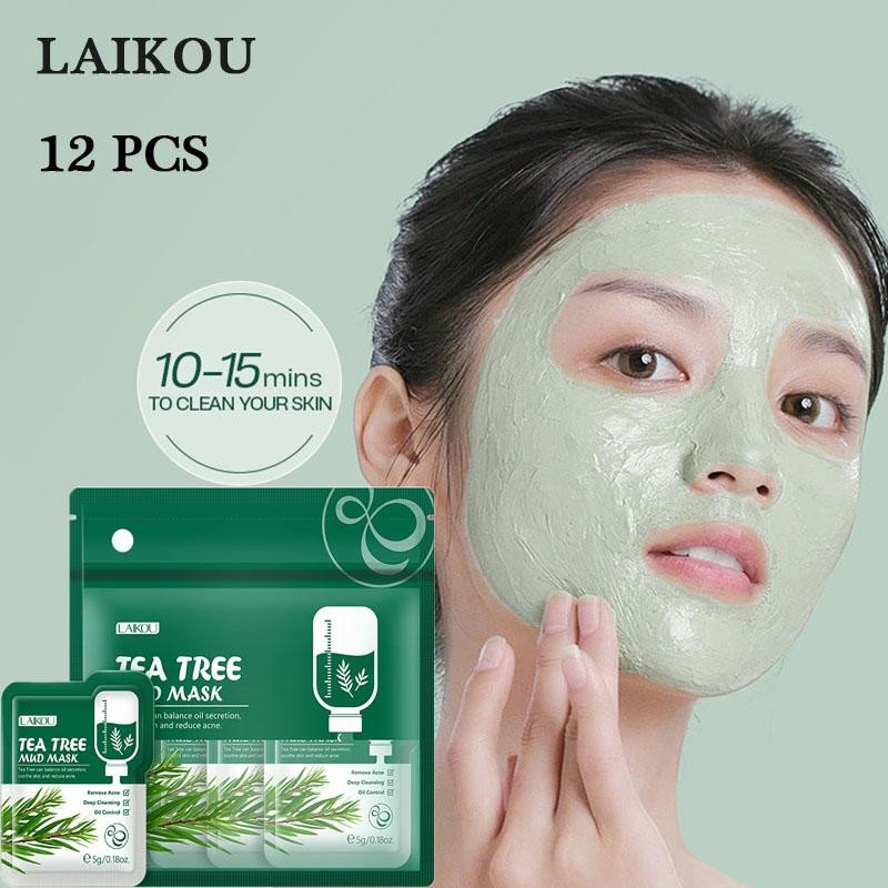 Laikou Tea Tree Mud Mask-12 Pcs