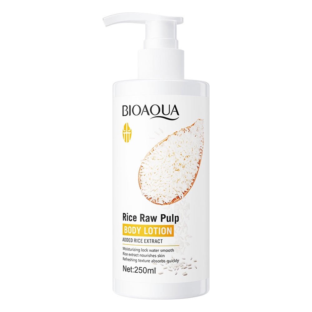 BIOAQUA Rice Raw Pulp Body Lotion – 250ML
