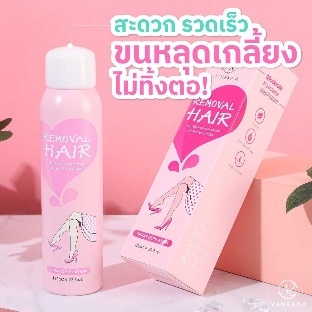 Vanekaa Hair Removal Spray (120ml)