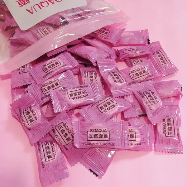 BioAqua Cady Compressed Facial Mask (50 pcs)