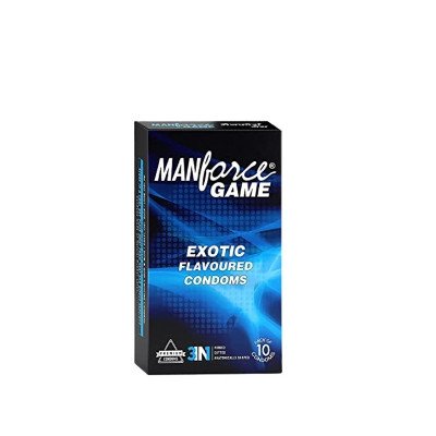 Manforce Game Exotic Flavored Condom-10Pcs