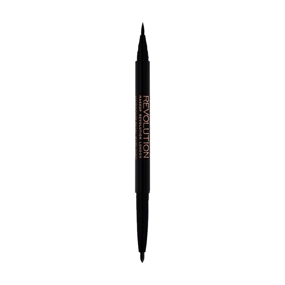 Revolution Awesome Felt And Kohl Eyeliner Black