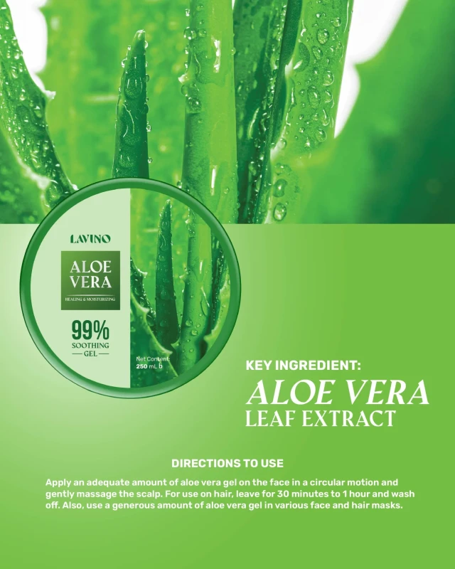 Lavino Aloe Vera Soothing Gel