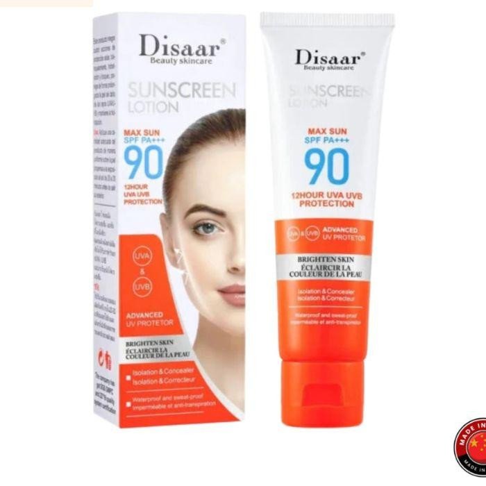 Disaar Sunscreen Lotion Brighten Skin SPF 90 – 50ml