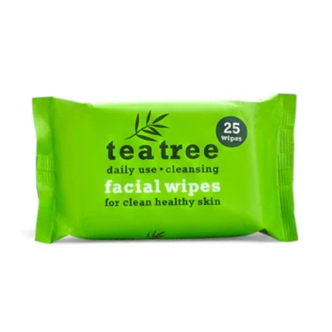 Tea Tree Cleansing Facial Wipes 25 Pieces