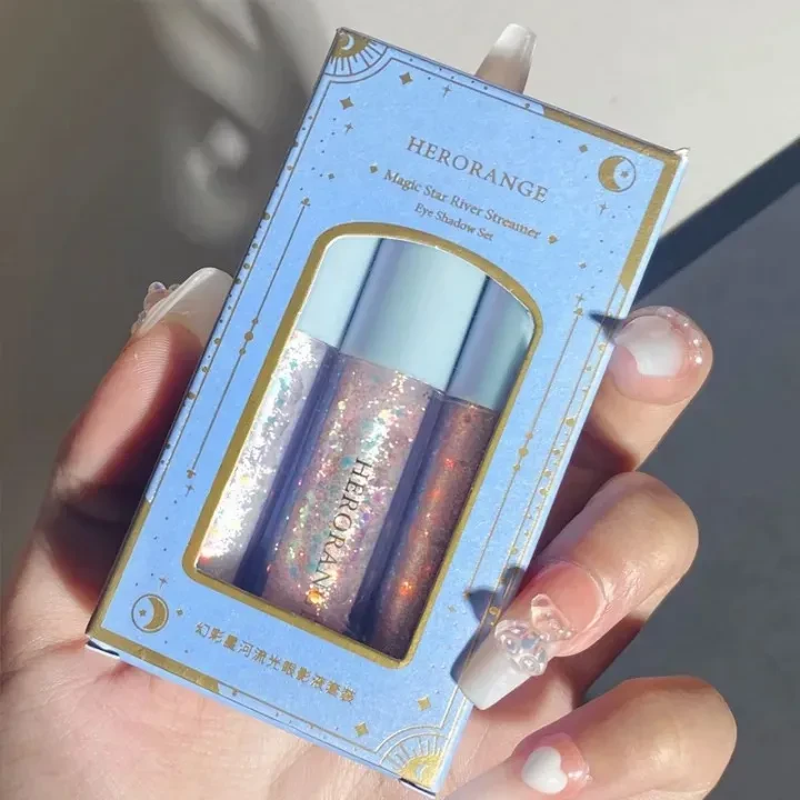 Herorange Magic Star Glitter Eyeshadow Set-3Pcs