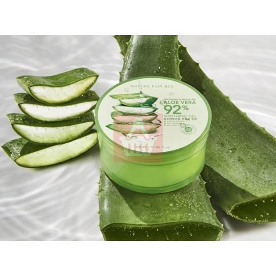 Nature Republic - 92% Soothing Aloe Vera Gel - 300ml