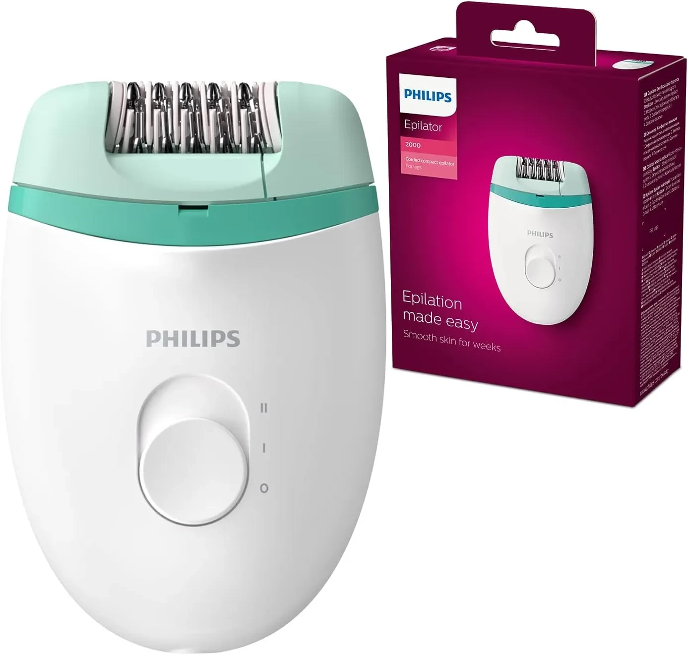 Philips Hair Removal Epilator 2000 -BRE 224/00