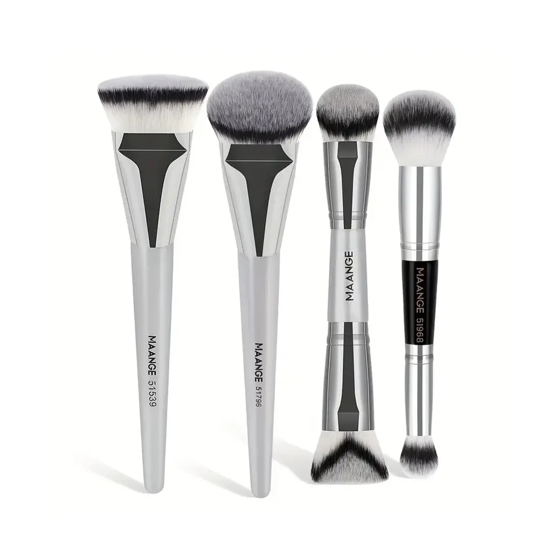 MAANGE Professional Face Makeup Brush Set-4 Pcs
