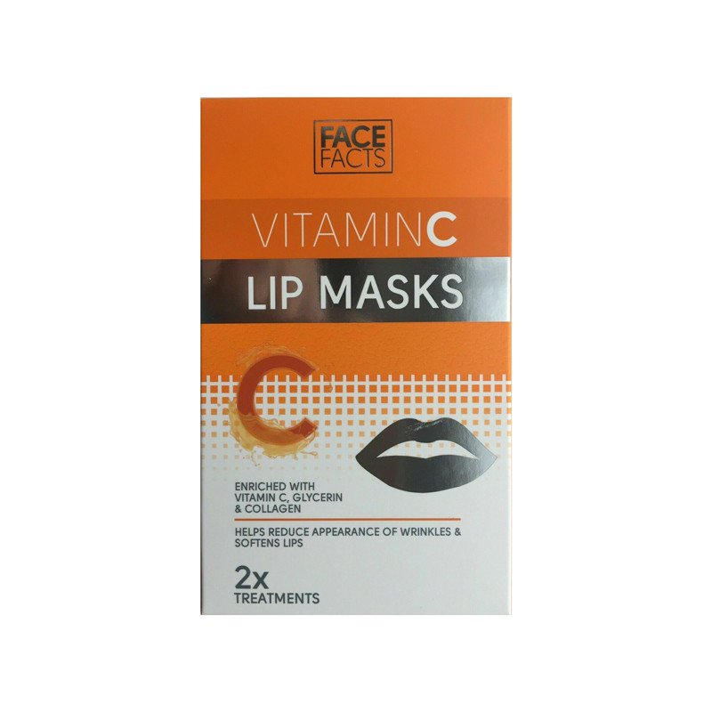 Face Facts Vitamin C Lip Mask 2x Tratments