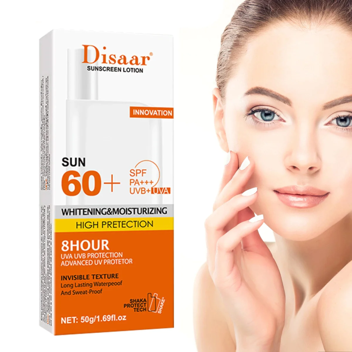 Disaar Skin Protective 60+ Whitening Sunscreen Lotion -50g