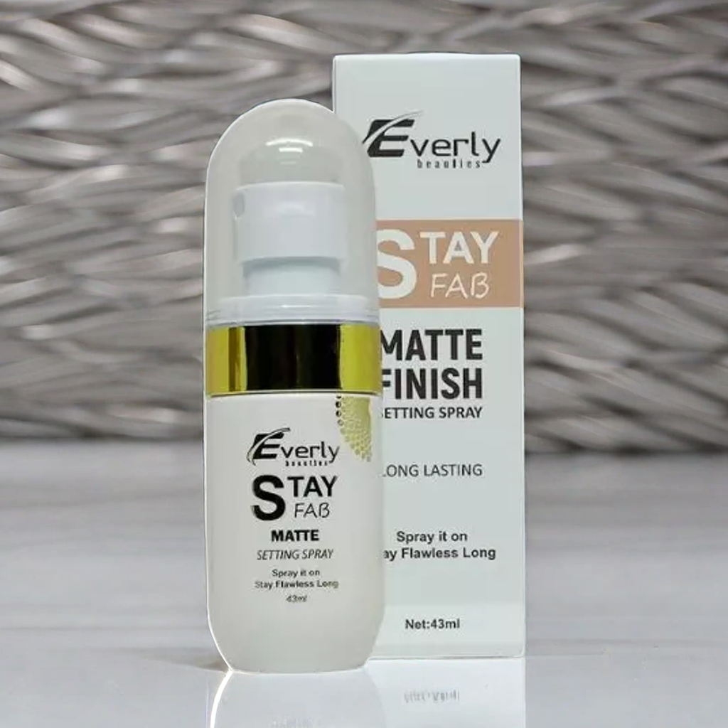 Everly Stay Fab Matte Finish Fixing Spray