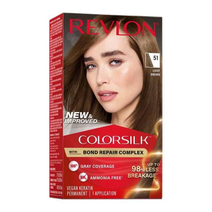 Revlon Colorsilk Beautiful Hair Color 54 Light Golden Brown