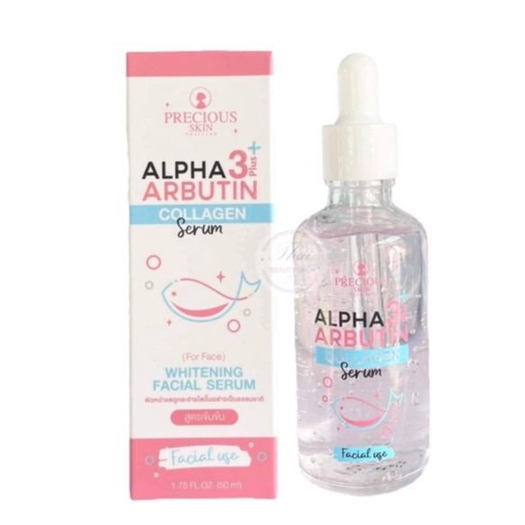 Precious Skin Alpha Arbutin 3 Plus Collagen Serum for Face-50ml