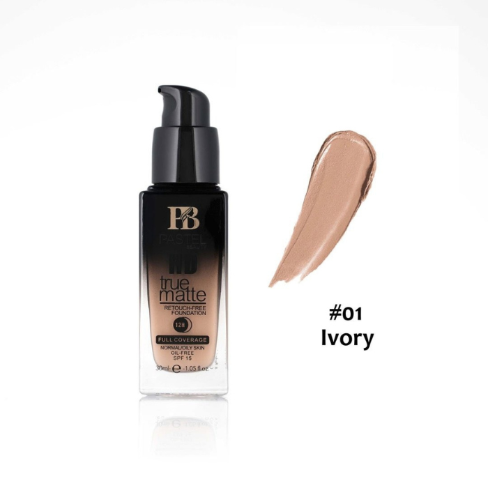 Pastel Beauty HD True Matte Retouch-Free Foundation