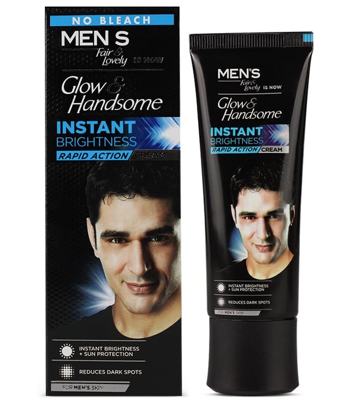 MEN'S Fair & Lovely Glow & Handsome Instant Brightness-50G