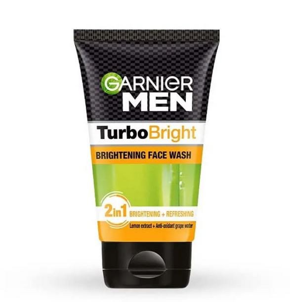 Garnier Men Turbo Bright 2in1 Face Wash – 50g