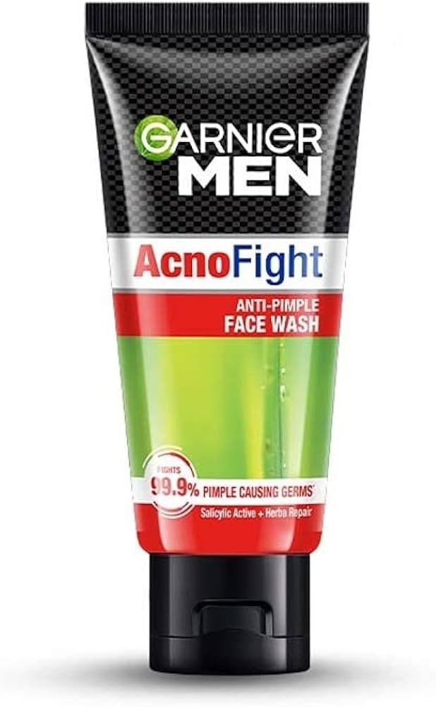 Garnier Men Acno Fight Anti-Pimple Face Wash – 50g