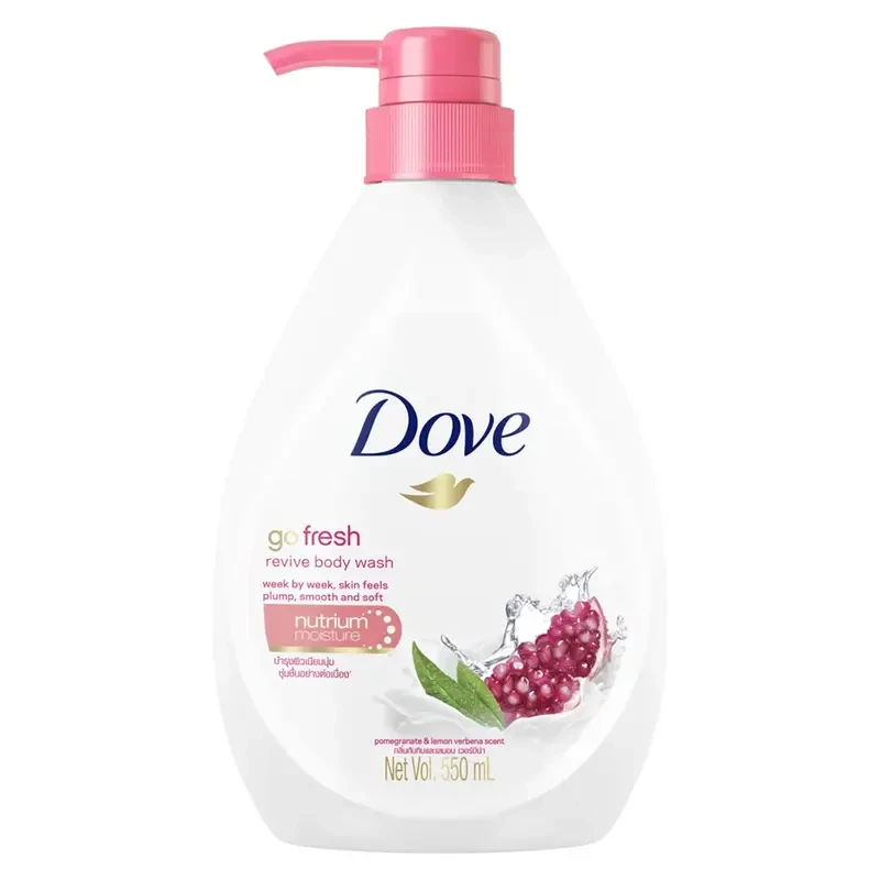 Dove Go Fresh Revive Pomegranate & Lemon Body Wash-550ML