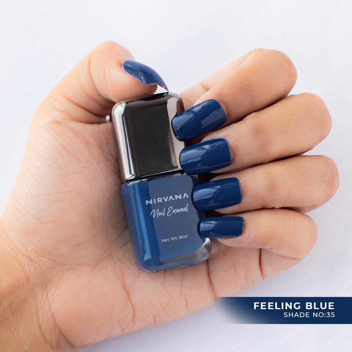 Nirvana Color Nail Enamel Feeling Blue-35